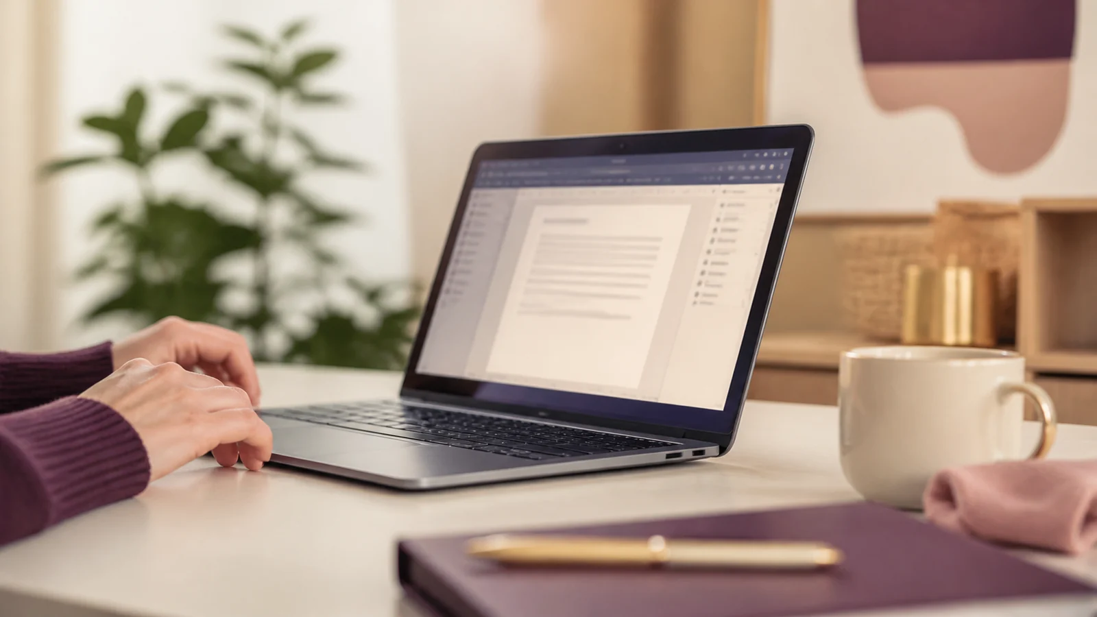Illustration d'article sur les logiciels de traitement de texte