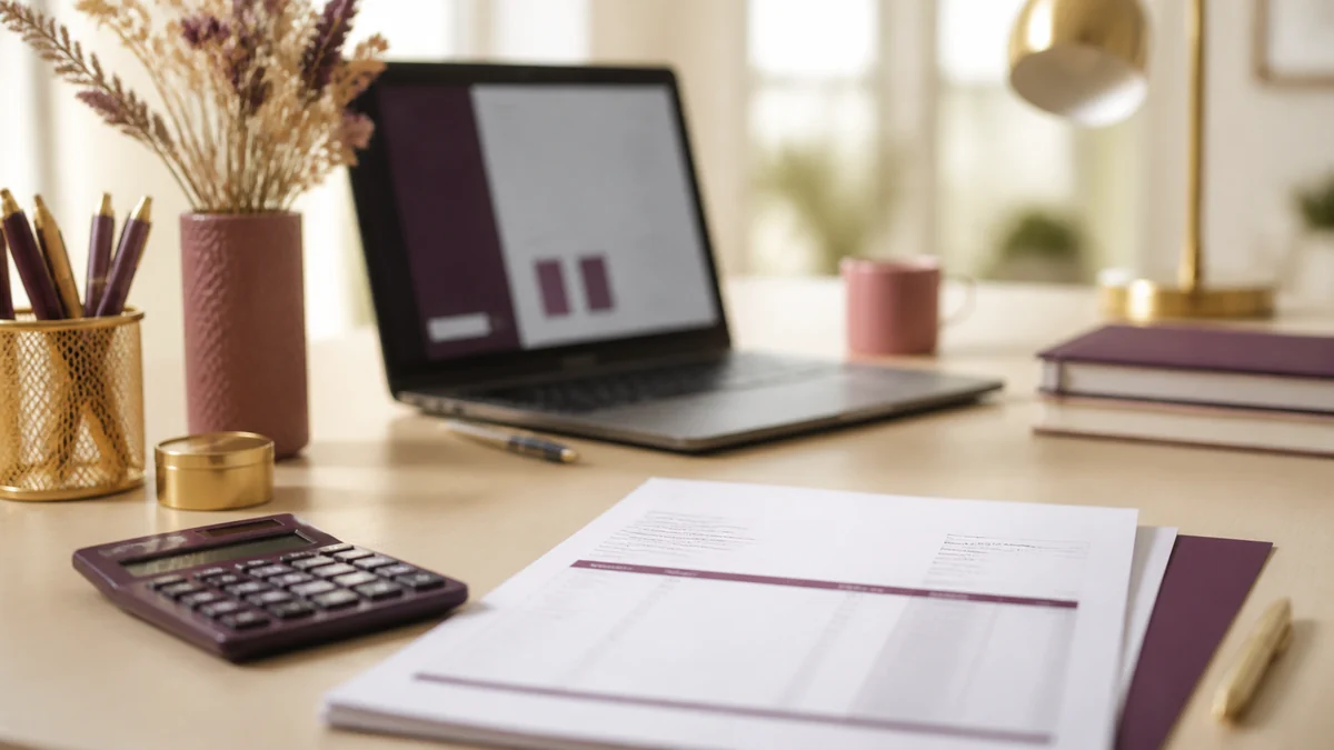 Facture de TPE avec mentions obligatoires et numérotation