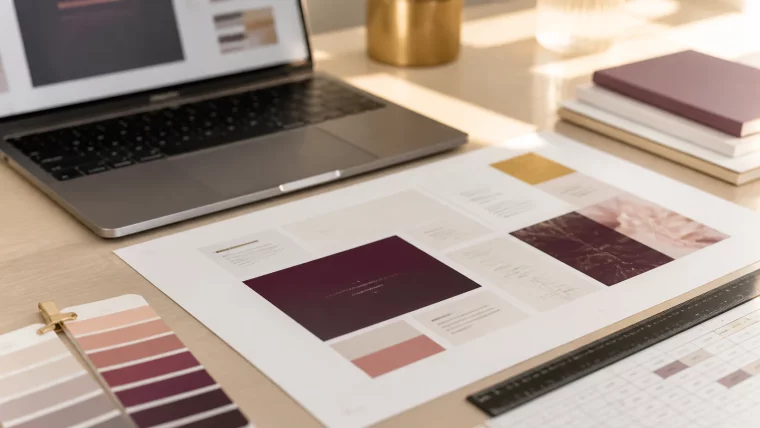 Illustration d'article sur la mise en page d'un document professionnel